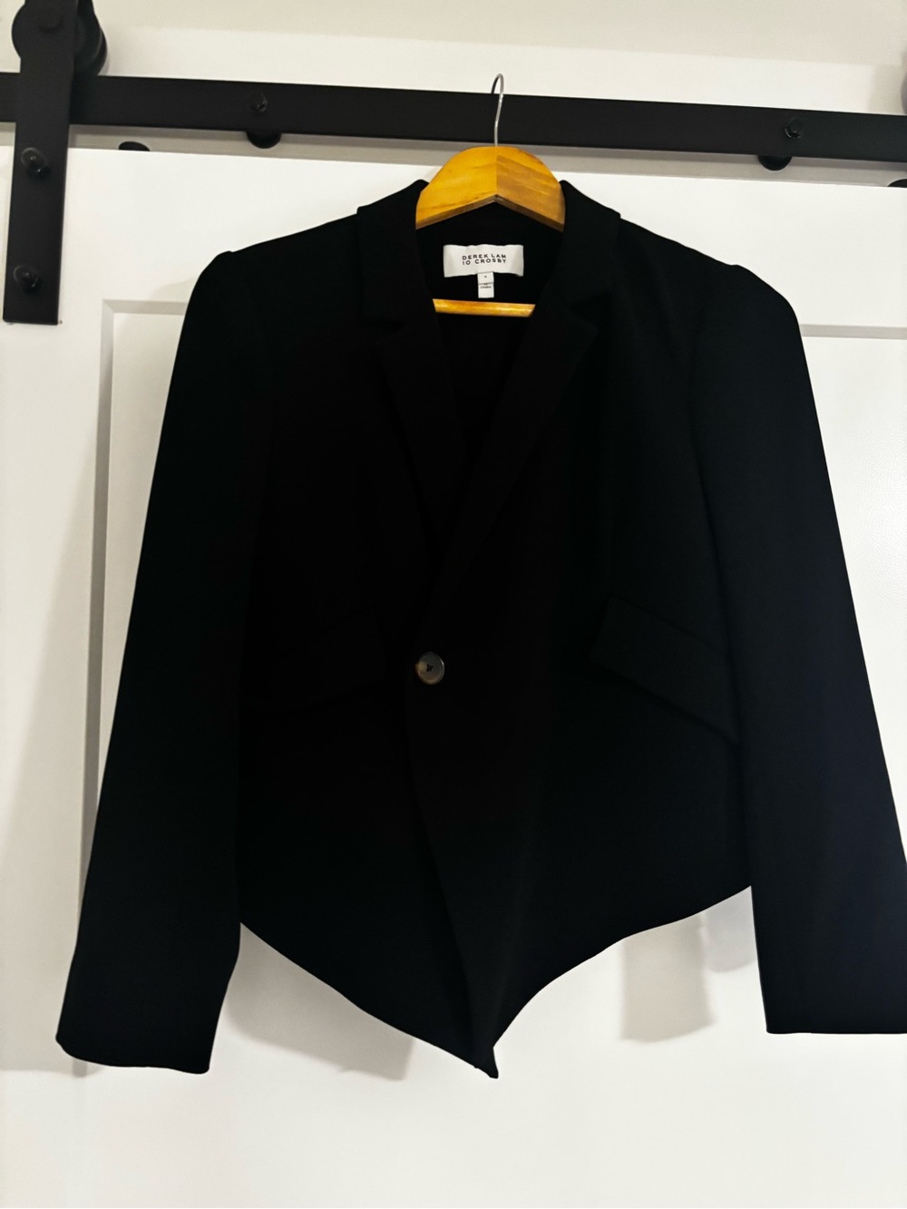 Derek Lam 10 Crosby Black Cropped Blazer
